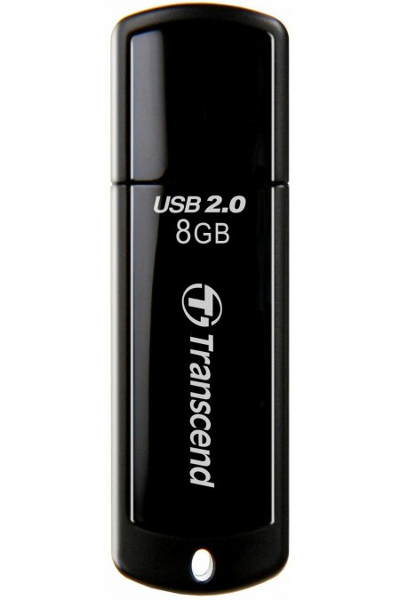 Флешка Transcend JetFlash 350 8GB (TS8GJF350) (черный) 1