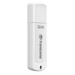 Флешка Transcend JetFlash 370 32GB (TS32GJF370) (белый)