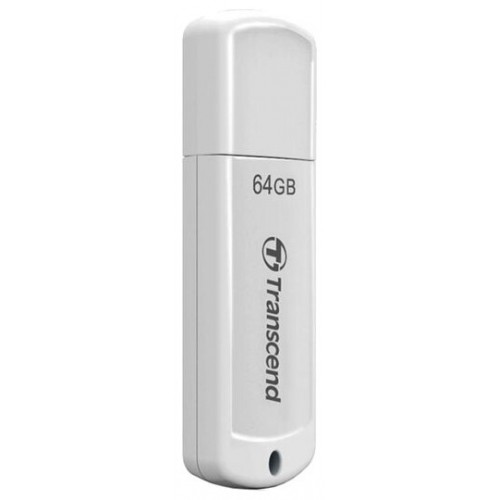 Флешка Transcend JetFlash 370 64GB (TS64GJF370) (белый) 1