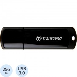 Флешка Transcend Jetflash 700 USB3.0 256GB (TS256GJF700) (черный)