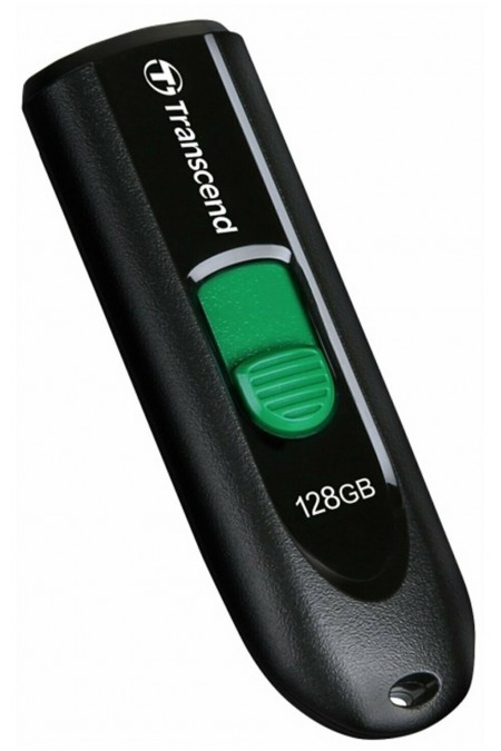 Флешка Transcend JetFlash 790 128GB (TS128GJF790C) (черный/зеленый) 3