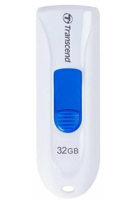 Флешка Transcend JetFlash 790 32GB (TS32GJF790W) (белый/синий) 1