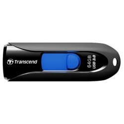 Флешка Transcend JetFlash 790 64GB (TS64GJF790K) (черный/синий)