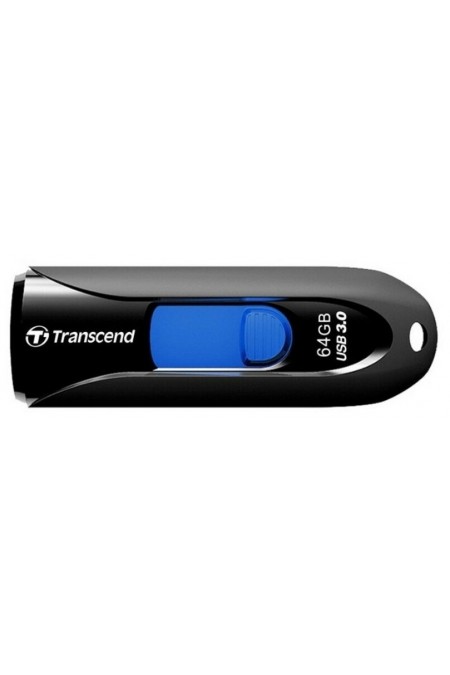 Флешка Transcend JetFlash 790 64GB (TS64GJF790K) (черный/синий) 