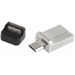 Флешка Transcend JetFlash 880 32GB (TS32GJF880S) (серебристый)