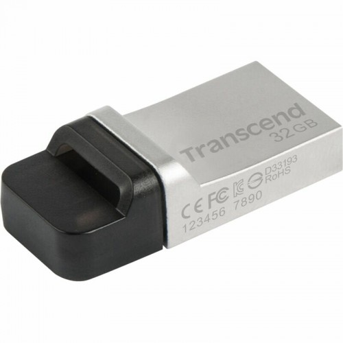 Флешка Transcend JetFlash 880 32GB (TS32GJF880S) (серебристый) 5