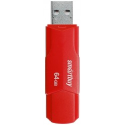 SMARTBUY CLUE USB 2.0 64GB (SB64GBCLU-R) (красный)