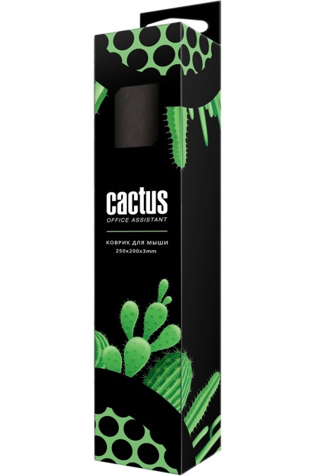 Коврик Cactus Mesh CS-MPC-D02S 250x200мм (черный) 2