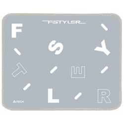 Коврик A4Tech FStyler FP25 250x200мм (серый/белый)