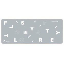 Коврик A4Tech FStyler FP75 750x300мм (серый/белый)