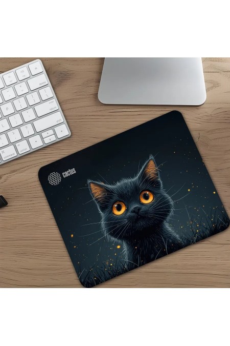 Коврик Cactus Cat CS-MPC-D09S 250x200мм (черный) 2