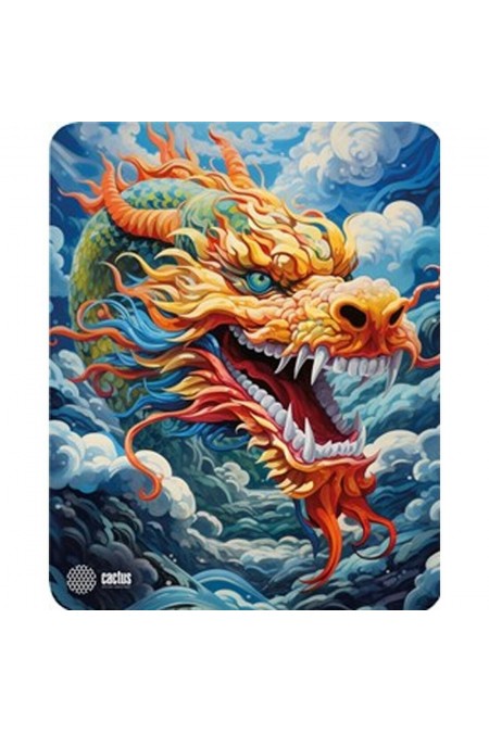 Коврик Cactus Colorful Dragon CS-MP-D07M 300x250мм (синий/рисунок) 