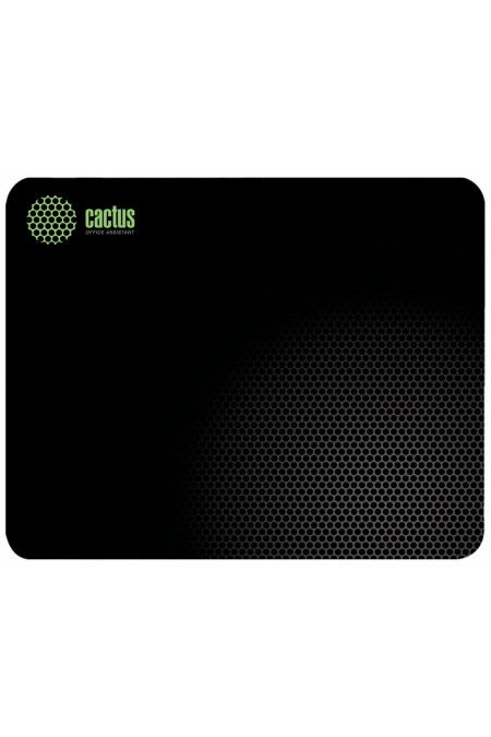 Коврик Cactus CS-MP-D02M 300x250мм (черный) 1