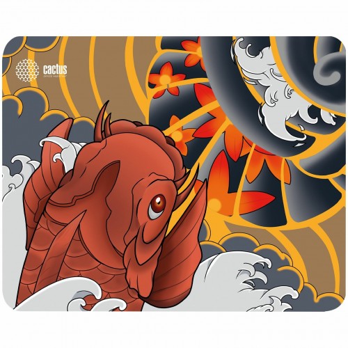 Коврик Cactus CS-MP-PRO04XL Fish 400x300мм (рисунок) 