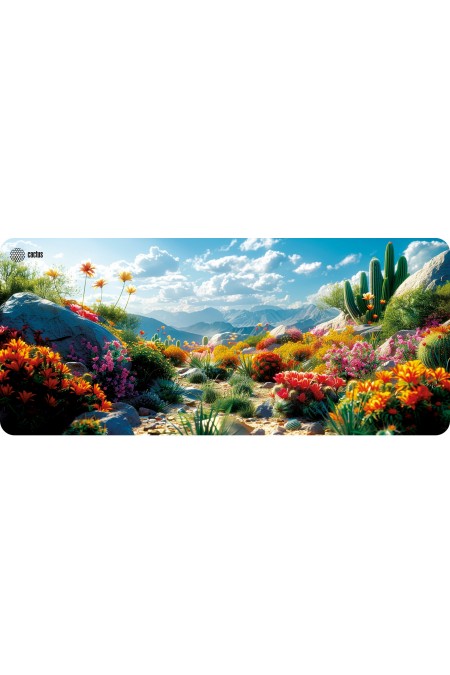 Коврик Cactus Desert landscape CS-MP-PRO15XXL 900x400мм (рисунок) 