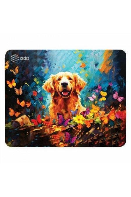 Коврик Cactus Dog CS-MP-D16M 300x250мм (коричневый/рисунок) 