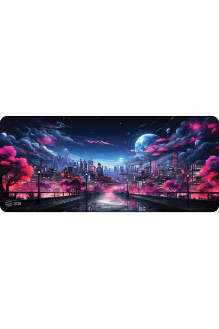 Коврик Cactus Fantasy space CS-MP-PRO14XXL 900x400мм (рисунок) 