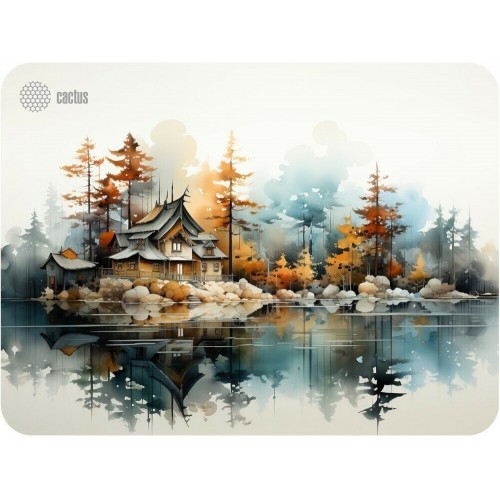 Коврик Cactus Forest CS-MP-PRO19XL 400x300мм (белый/рисунок) 