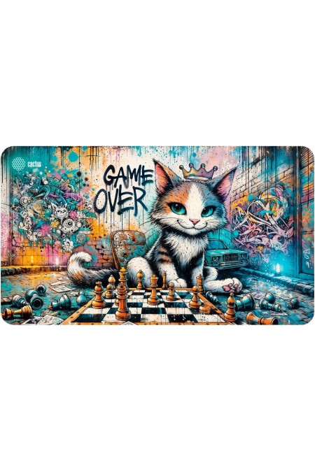 Коврик Cactus Game Over CS-MP-COR01XLL 700x400мм (рисунок) 
