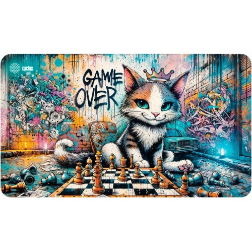 Коврик Cactus Game Over CS-MP-COR01XLL 700x400мм (рисунок) 