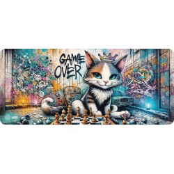 Коврик Cactus Game Over CS-MP-COR01XXL 900x400мм (рисунок)