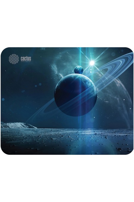 Коврик Cactus Saturn CS-MPC-P03M 300x250мм (черный/рисунок) 