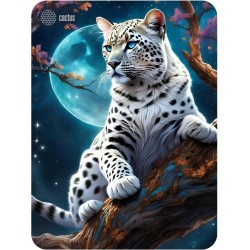 Коврик Cactus Snow Leopard CS-MP-PRO16XL 400x300мм (синий/рисунок)