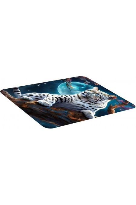 Коврик Cactus Snow Leopard CS-MP-PRO16XL 400x300мм (синий/рисунок) 1