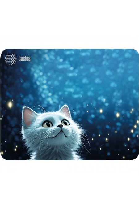 Коврик Cactus White Cat CS-MPC-D11M 300x250мм (рисунок) 1