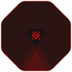 Коврик Defender Tekta 50568 1160x1160мм (черный/красный)