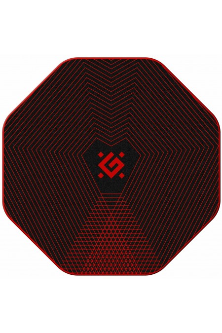 Коврик Defender Tekta 50568 1160x1160мм (черный/красный) 