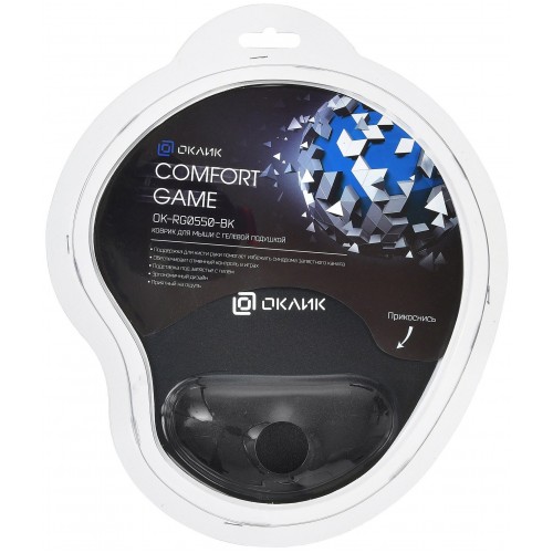 Коврик OKLICK OK-RG0550-BK 220x195мм (черный) 2