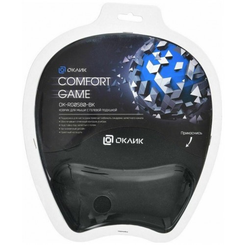 Коврик OKLICK OK-RG0550-GR 220x195мм (серый) 5