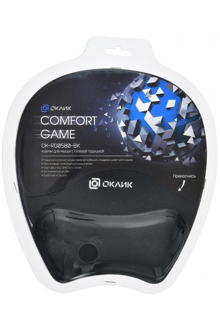 Коврик OKLICK OK-RG0580-BK 245x220мм (черный) 6