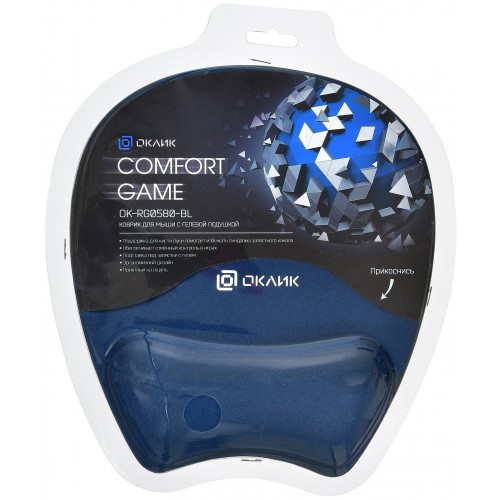 Коврик OKLICK OK-RG0580-BL 245x220мм (темно-синий) 2