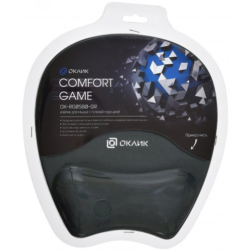 Коврик OKLICK OK-RG0580-GR 245x220мм (серый) 2