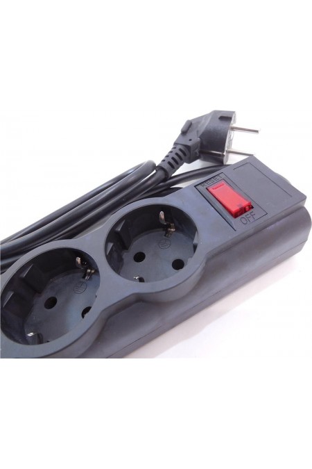 Сетевой фильтр Defender 99751 5 розеток 1.8 м (черный) 2