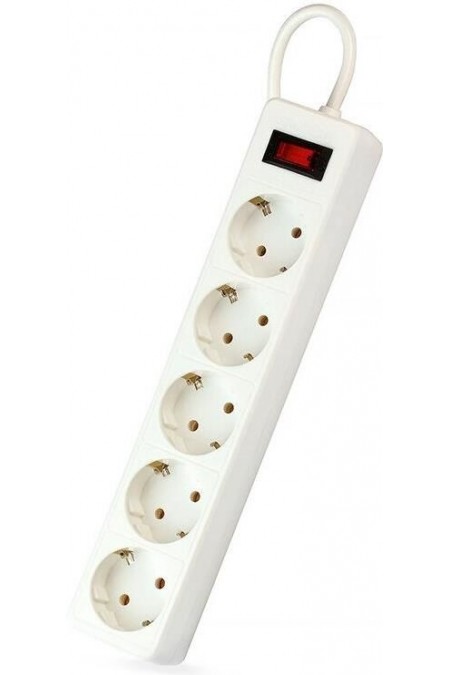 Сетевой фильтр SmartBuy SBSP-5-18-W 5 розеток 1.8 м (белый) 1