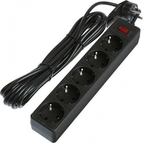 Сетевой фильтр SmartBuy SBSP-50-K 5 розеток 5 м (черный) 3
