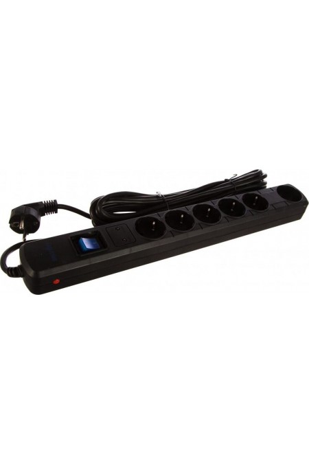 Сетевой фильтр SmartBuy SBSP-50K-Pro 6 розеток 5 м (черный) 2