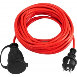 Сетевой удлинитель Buro BU-PS1.10/R 1 розетка 10 м (красный)