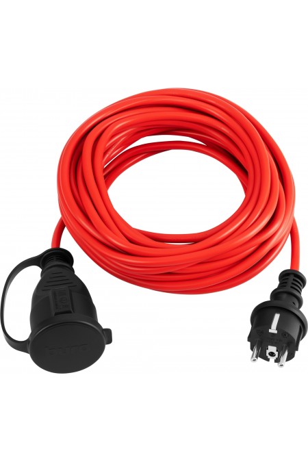 Сетевой удлинитель Buro BU-PS1.20/R 1 розетка 20 м (красный) 