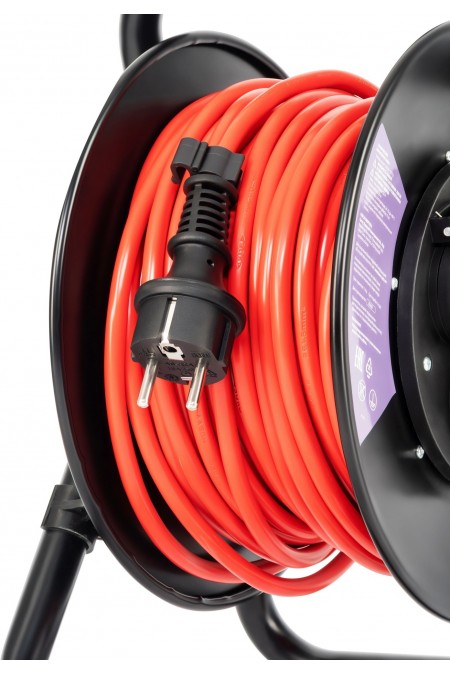 Сетевой удлинитель Buro BU-PSR4.20/G-20 4 розетки 20 м (оранжевый) 4