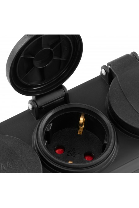 Сетевой удлинитель Buro BU-PS3.10/B-16 3 розетки 10 м (оранжевый) 6