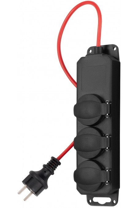 Сетевой удлинитель Buro BU-PS3.20/B-16 3 розетки 20 м (оранжевый) 1