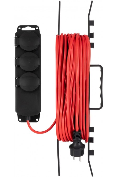 Сетевой удлинитель Buro BU-PS3.20/B-16 3 розетки 20 м (оранжевый) 2