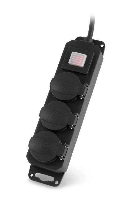 Сетевой фильтр Buro 300MDP-3-B 3 розетки 3 м (черный) 1