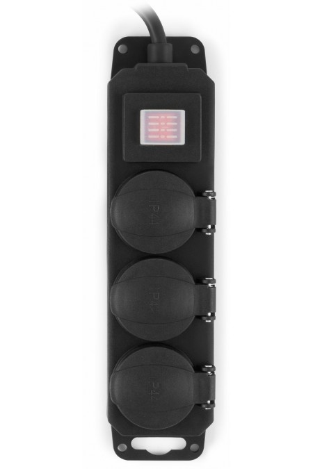 Сетевой фильтр Buro 300MDP-5-B 3 розетки 5 м (черный) 1