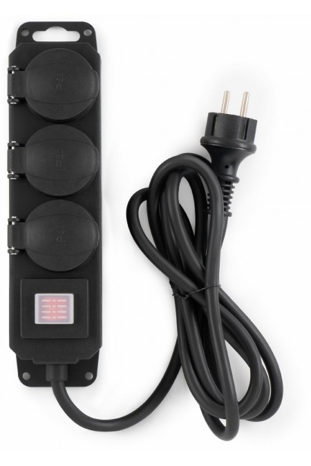 Сетевой фильтр Buro 300MDP-5-B 3 розетки 5 м (черный) 2