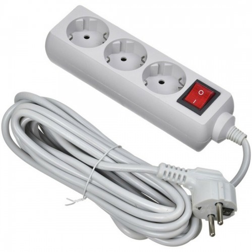 Сетевой фильтр Buro 300SL-5 3 розетки 5 м (серый) 